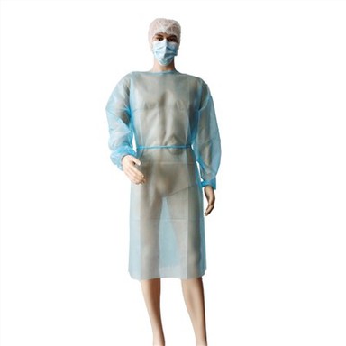 Полипропиленовый изолирующий халат